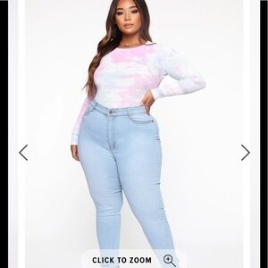 CLEARANCE FASHION NOVA MARILYN HIGH WAISTED SKINNY JEANS NWT SIZE 3X